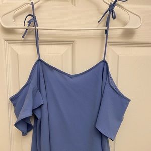 Topshop Off-the-Shoulder Tie Tank (NWT)